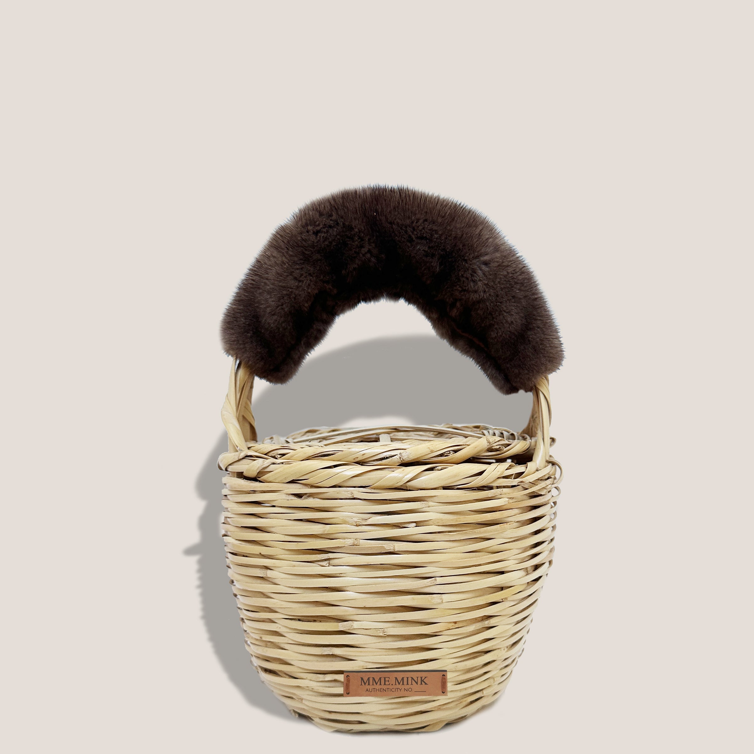 MME. MINK BIRK BASKET - Petite
