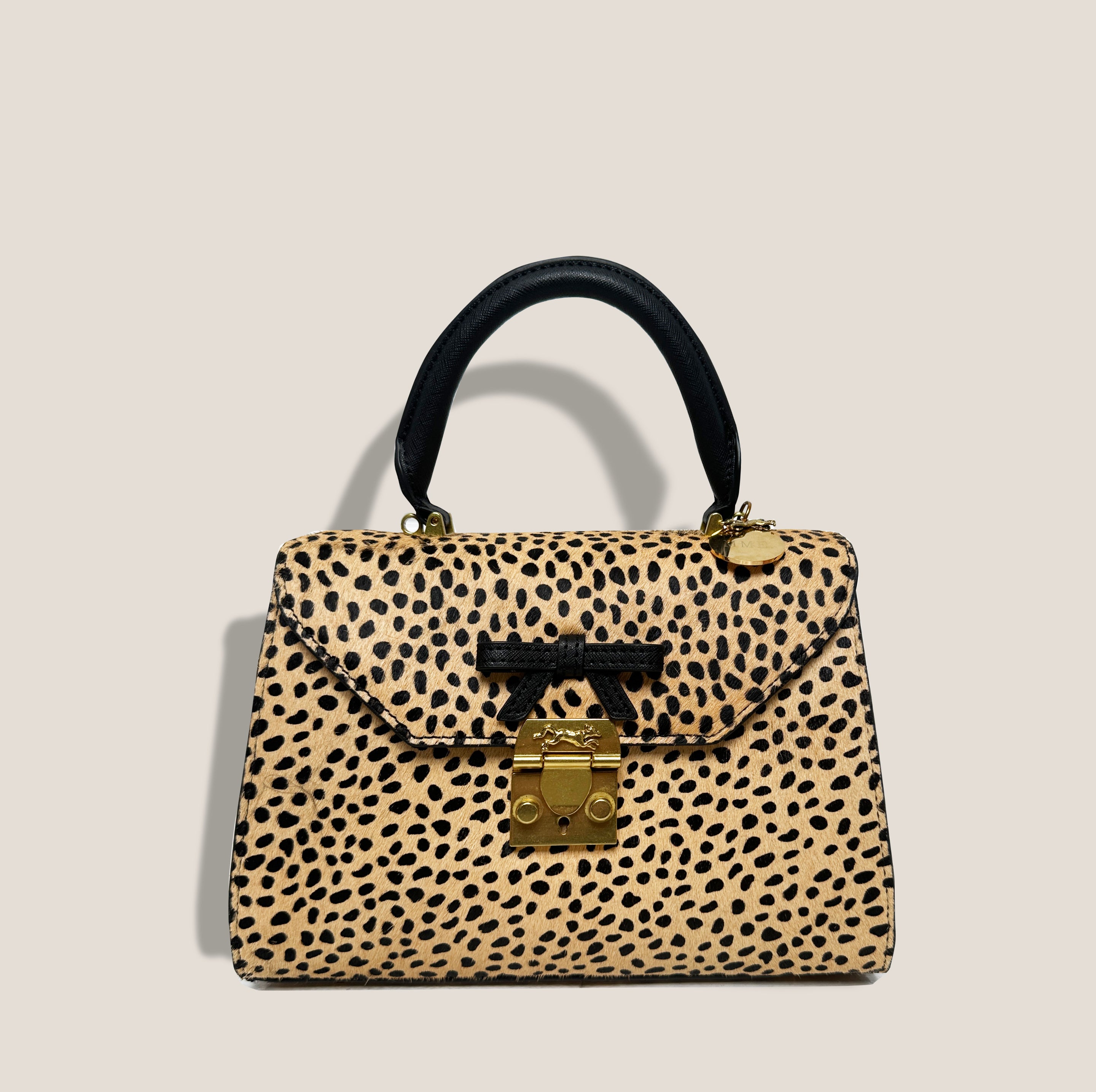 MME. AUDREY BOW Bag - CHEETAH