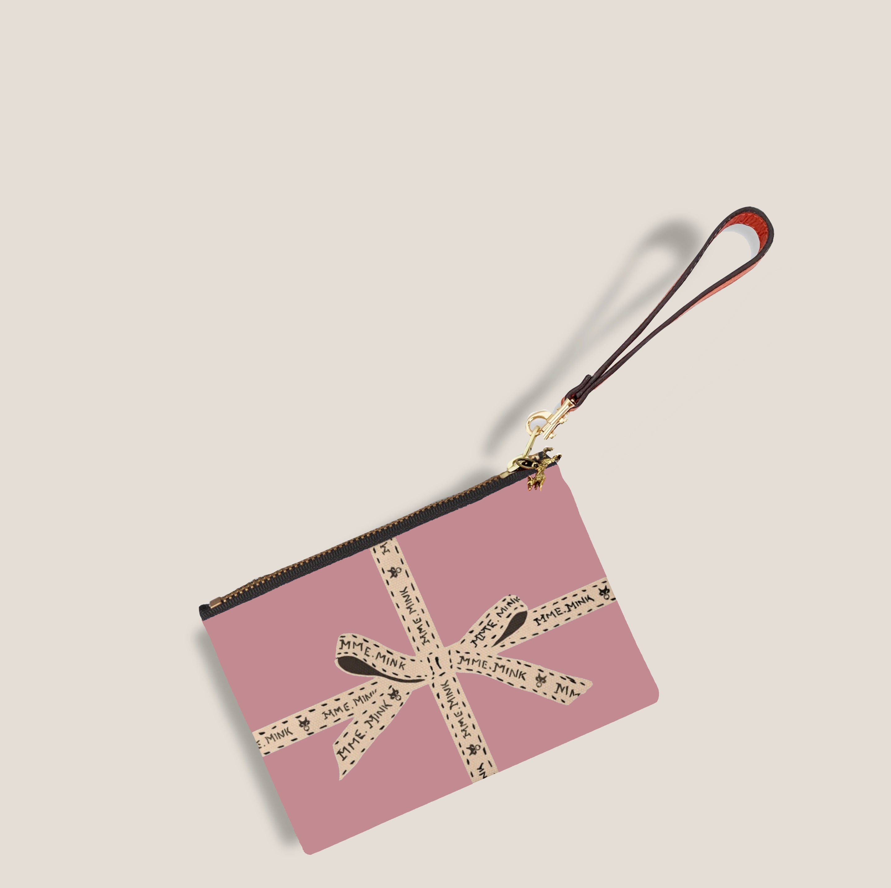 Miss MONEY PENNY  Mini Pouchette - ROSE