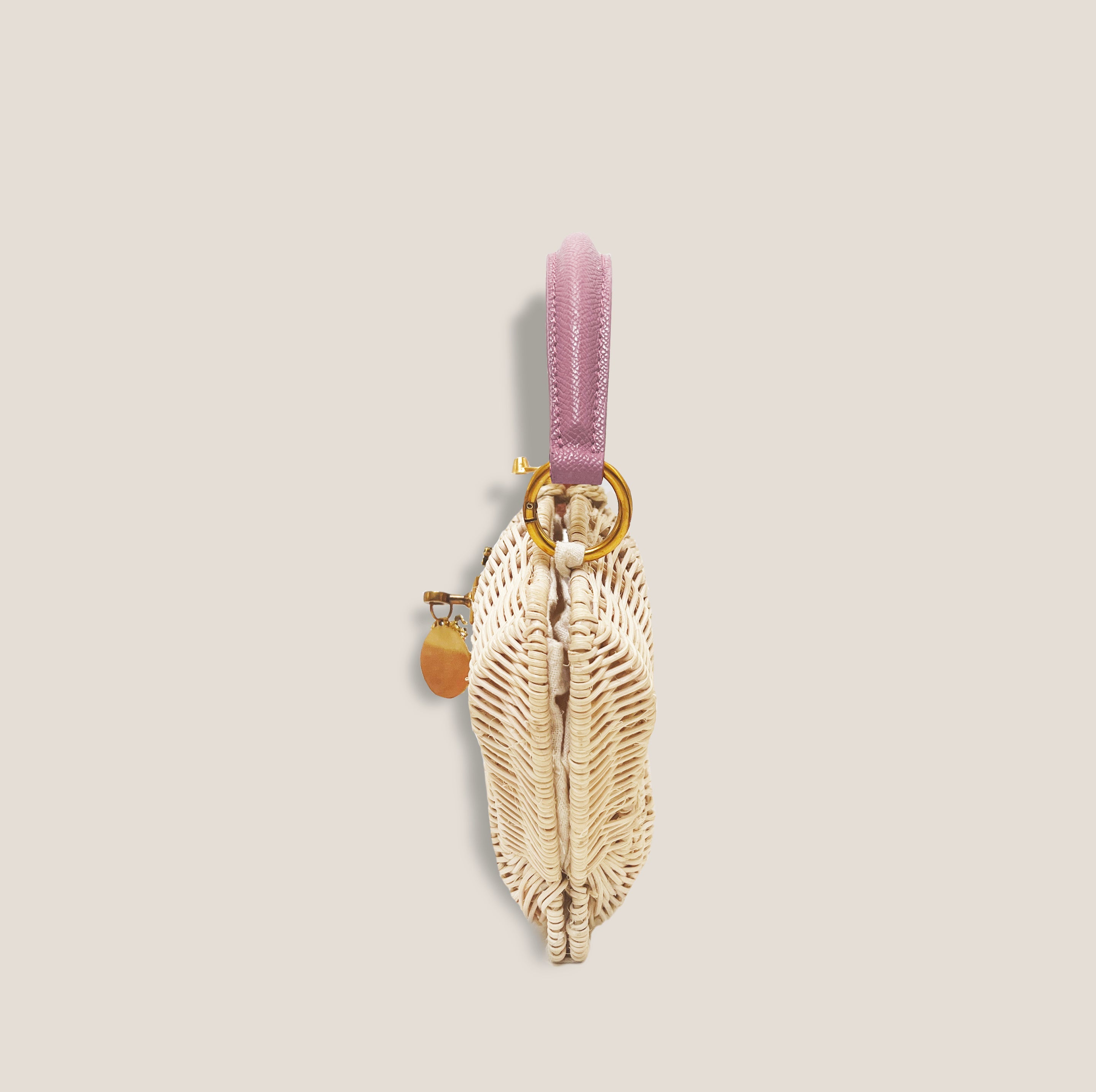 MME.MINK SHELL Clutch - PINK