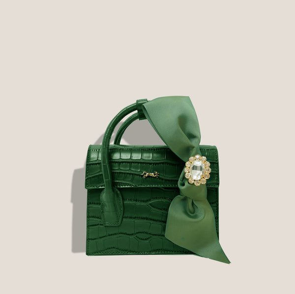 Mme.MINKC.B. KENNEDY TOTE - Pavilion Frais Green