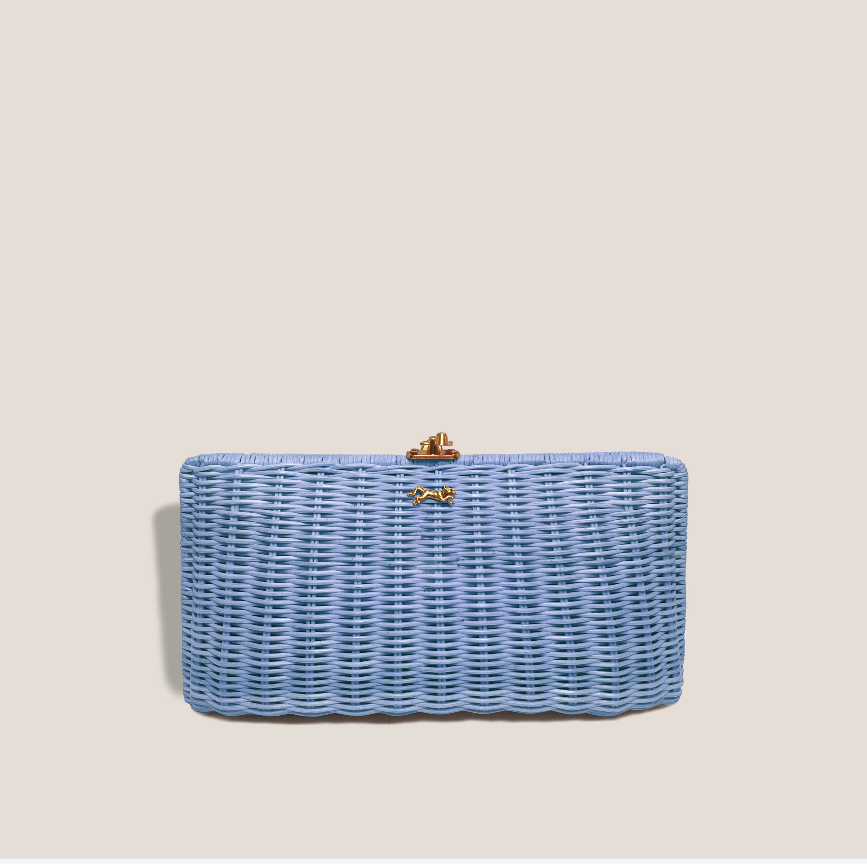 MME. KELLY CLUTCH -  CORNFLOWER*