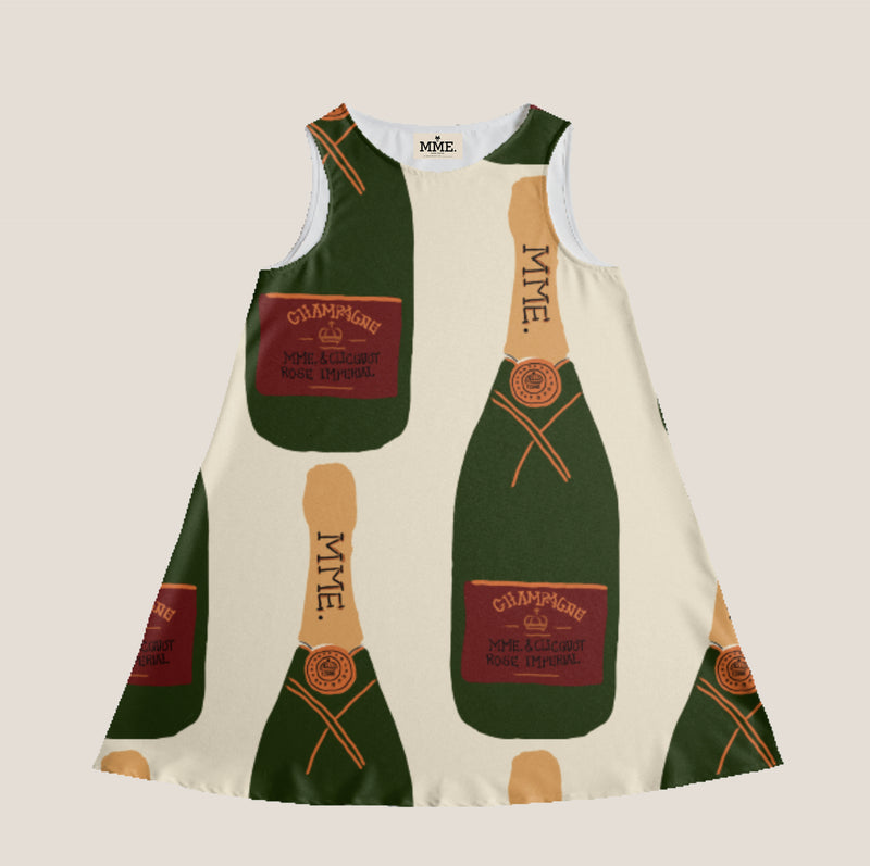 Mme.MINKMME. CHAMPAGNE DRESS - RED LABEL