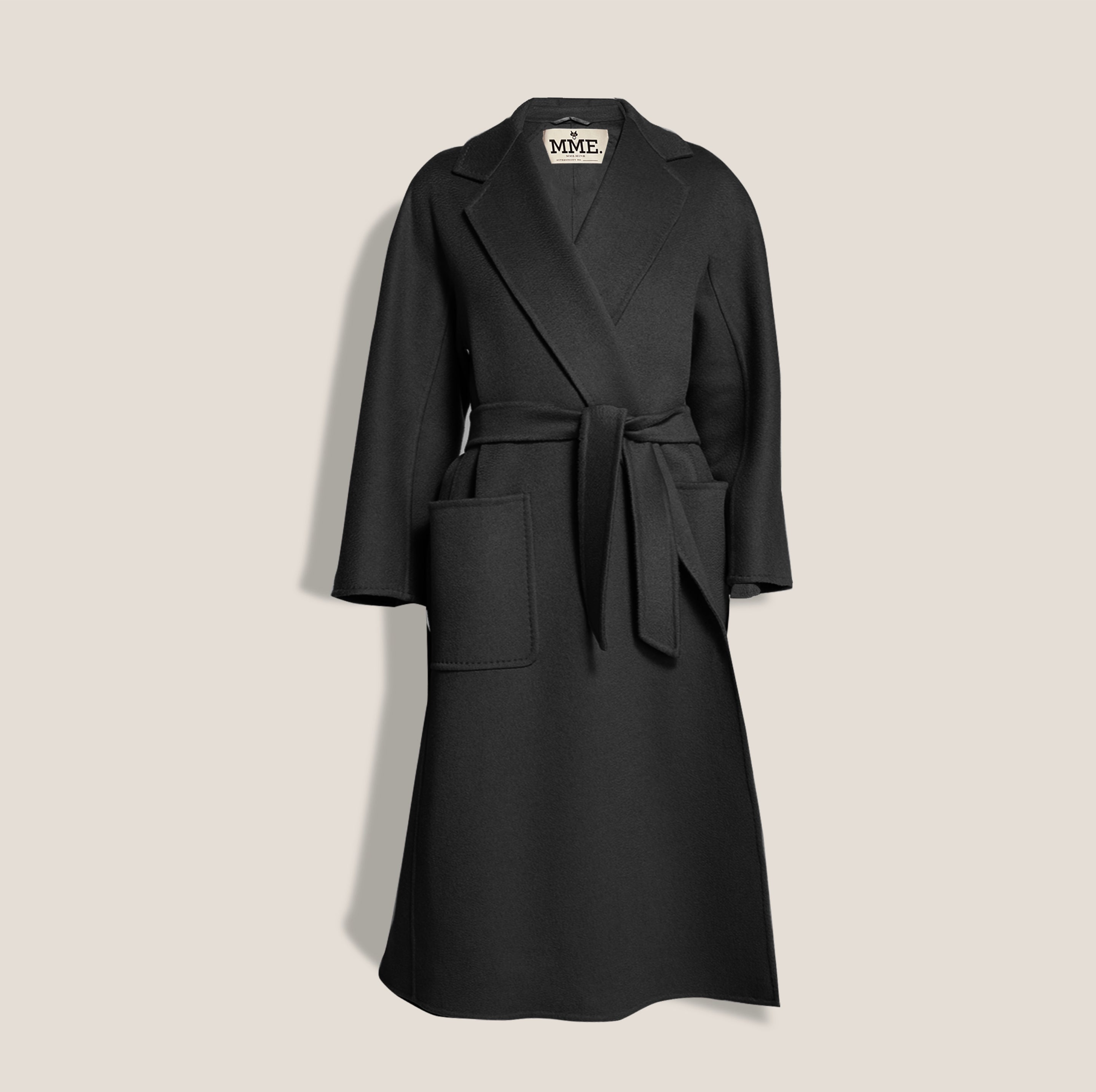 MME. KENNEDY COAT - NOIR