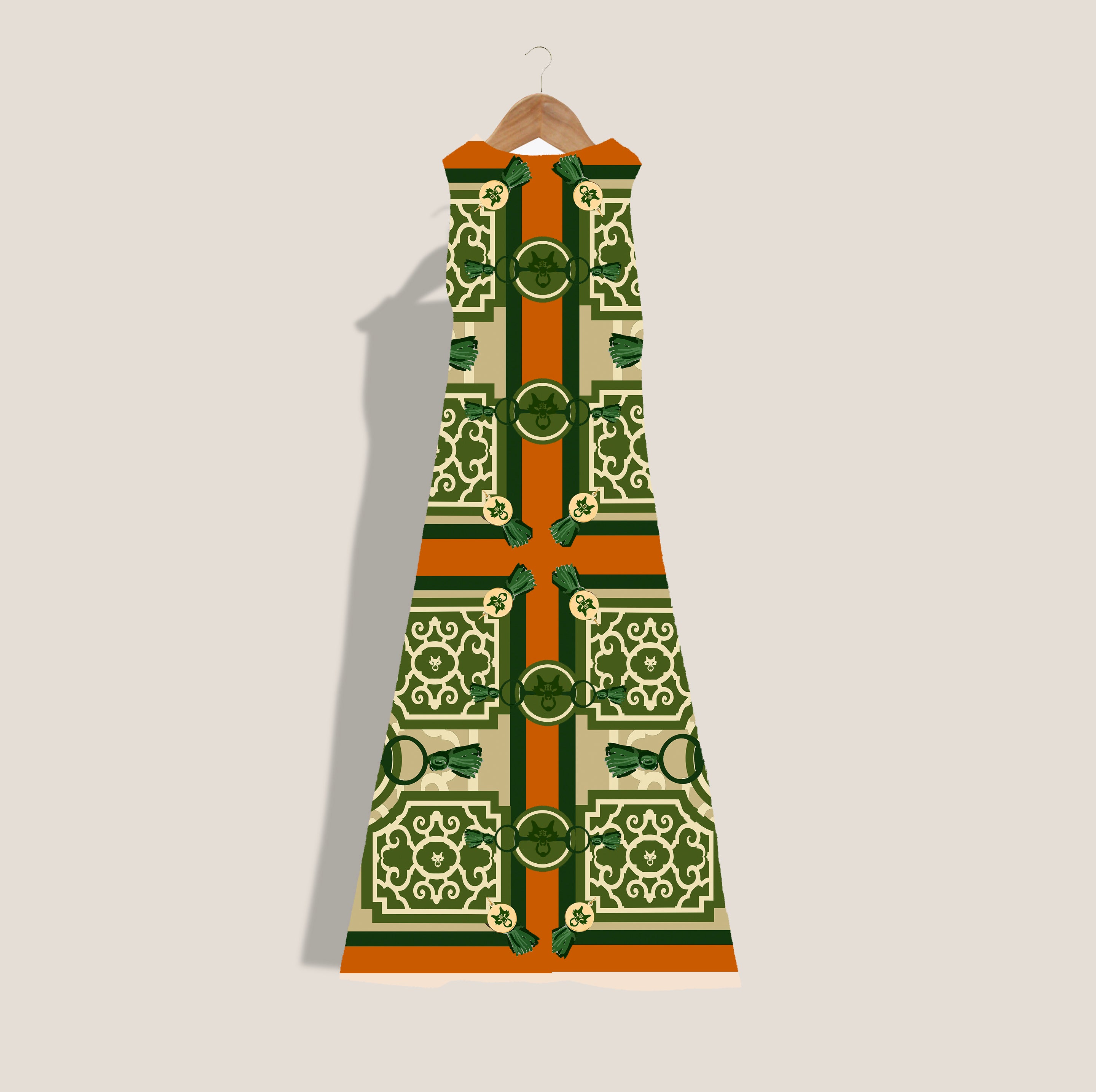 MME. COURT GARDEN DRESS - CLEMENTINE