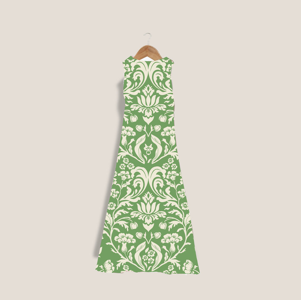 chartreuse dress