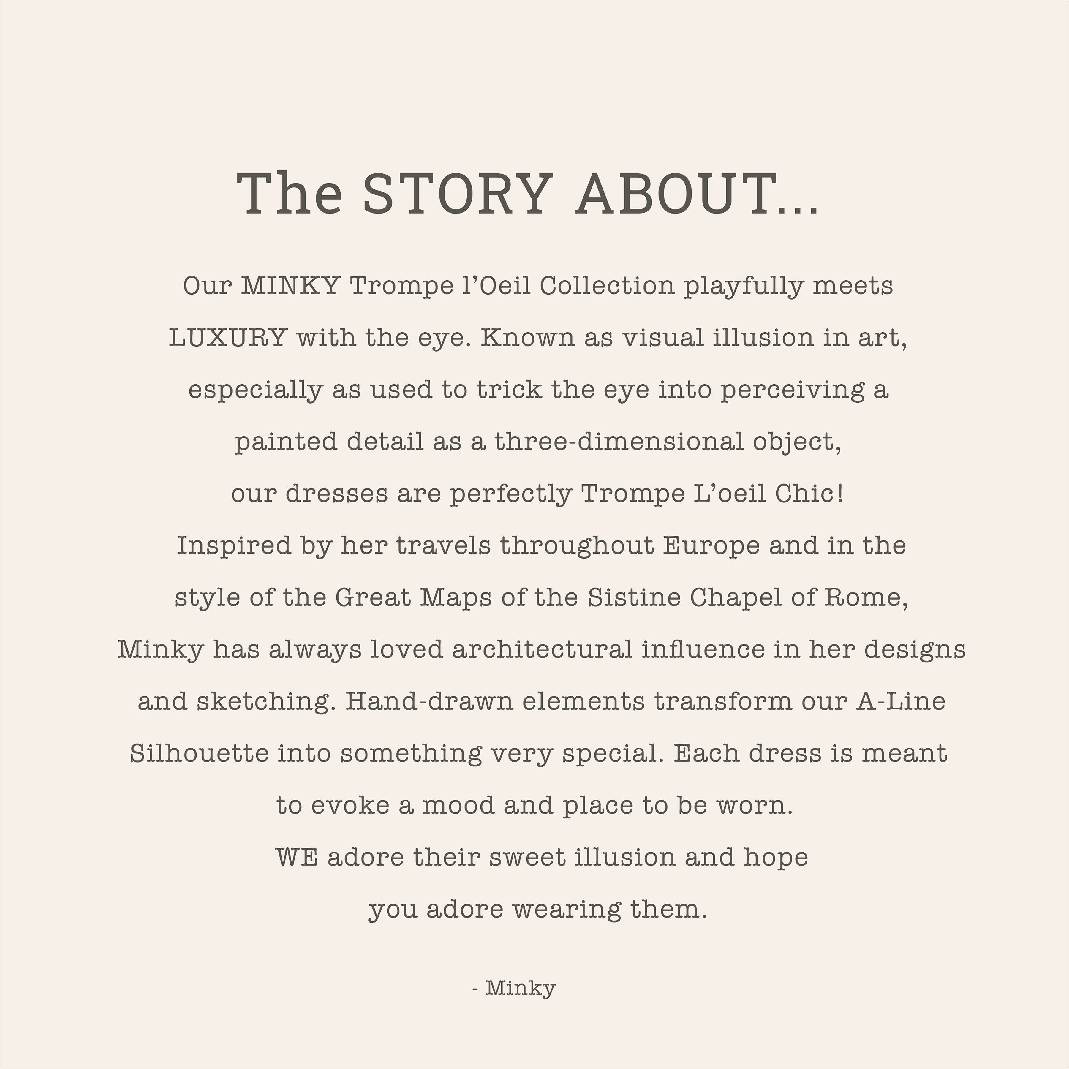 MME. "TRENCH" Garden Dress - NOIR*