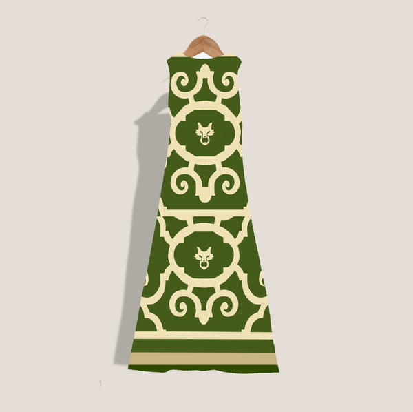 Mme.MINKMME. Versailles Garden Dress - HEDGE