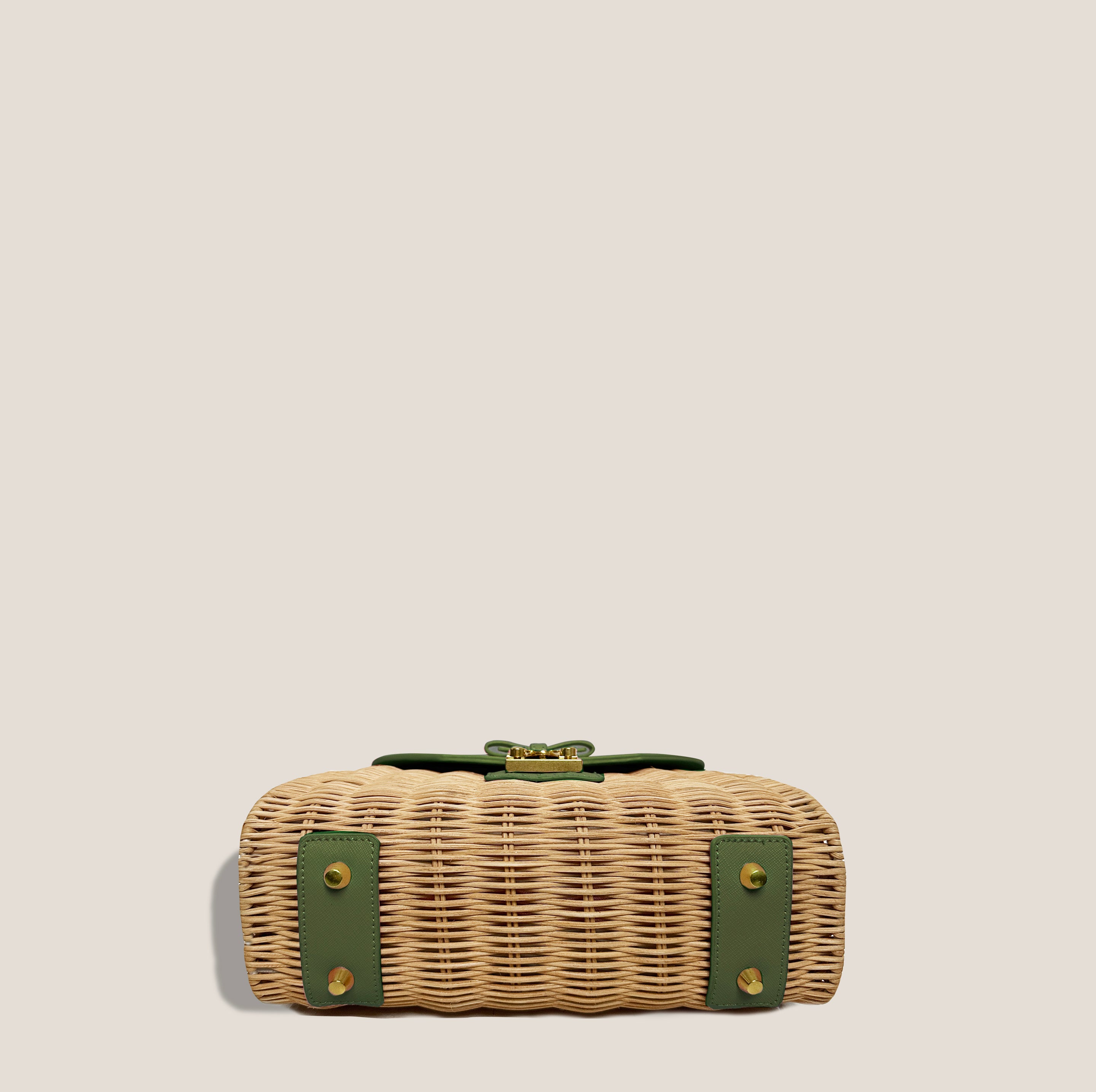 MME. AUDREY BASKET Bag - MOSS