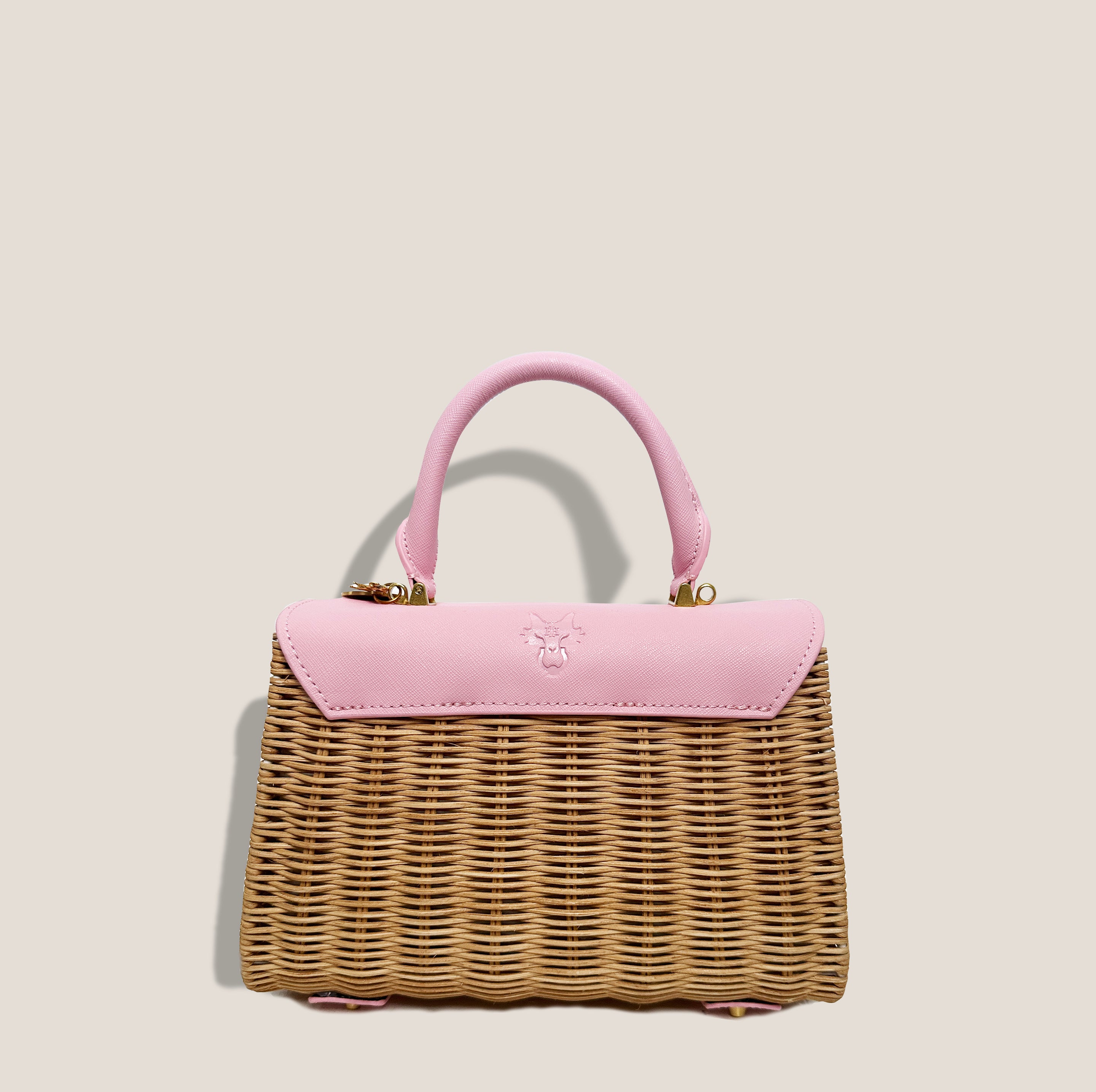 MME.MINK x THE COLONY HOTEL PALM BEACH LADY BASKET BAG