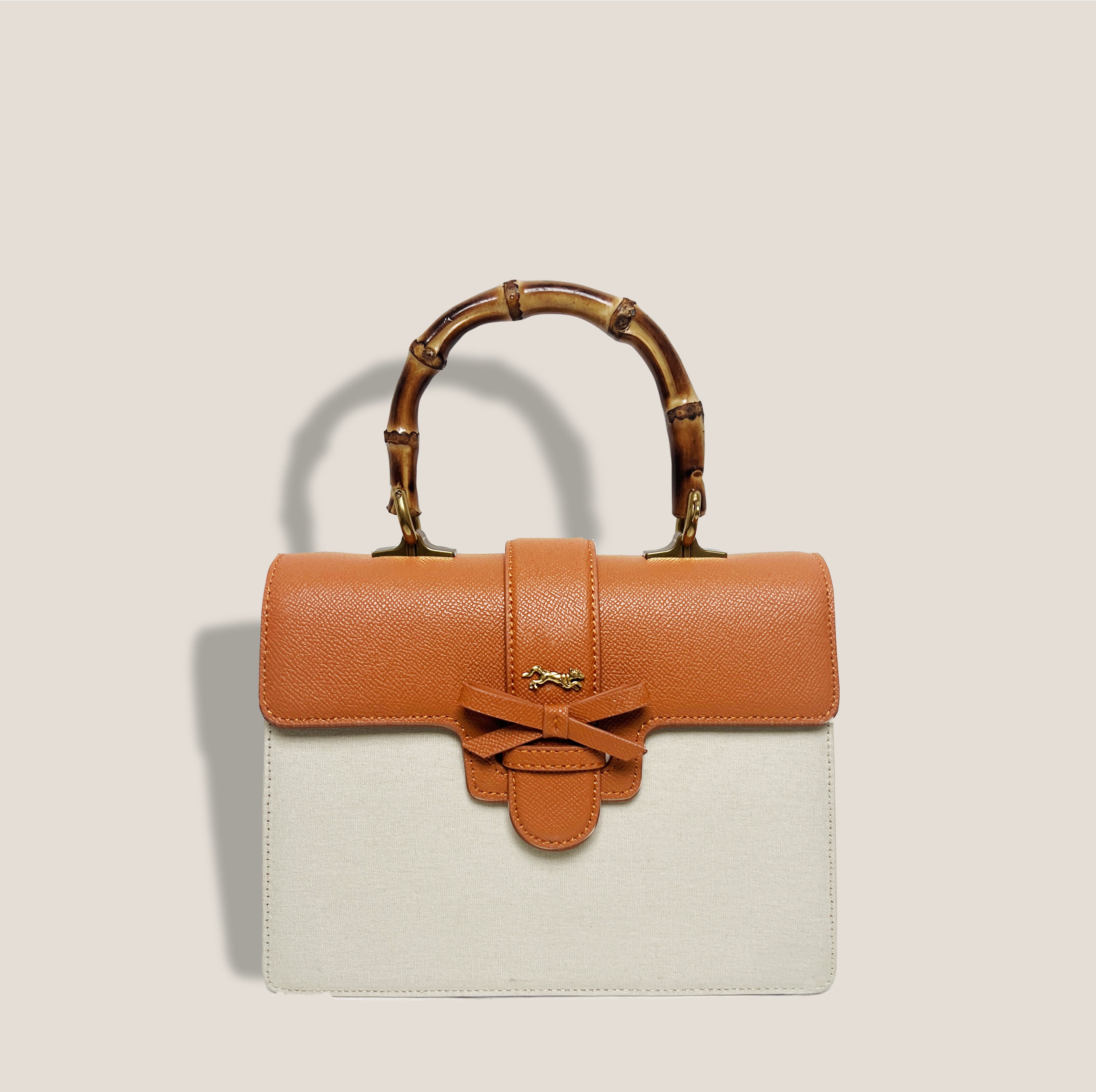 MME. LITTLE MISS CARLTON BOW  - Canvas Bag