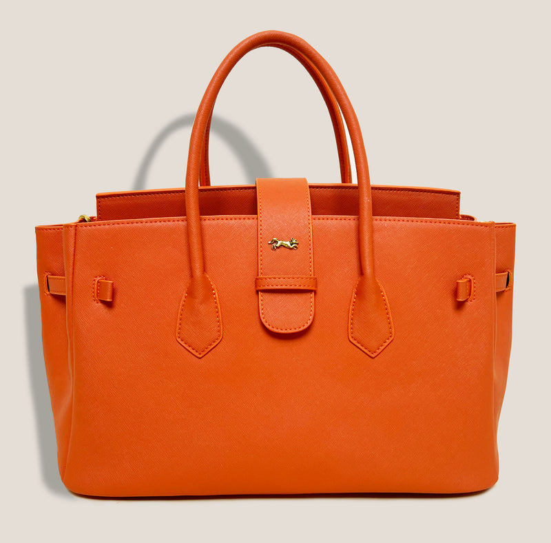 Mme.MINKThe ONASSIS 35 TOTE - CLEMENTINE*