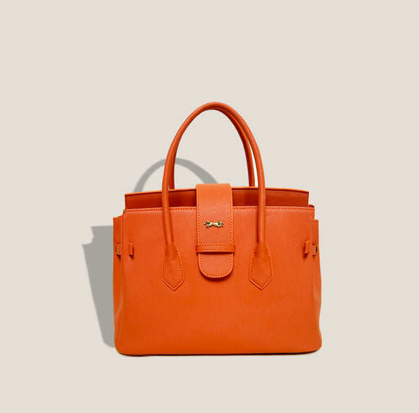 Mme.MINKThe ONASSIS 25 TOTE - Clementine*