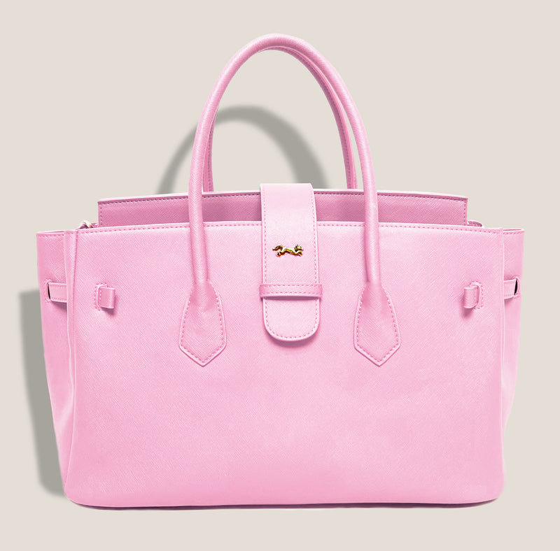 Mme.MINKThe ONASSIS 35 TOTE - PEONY