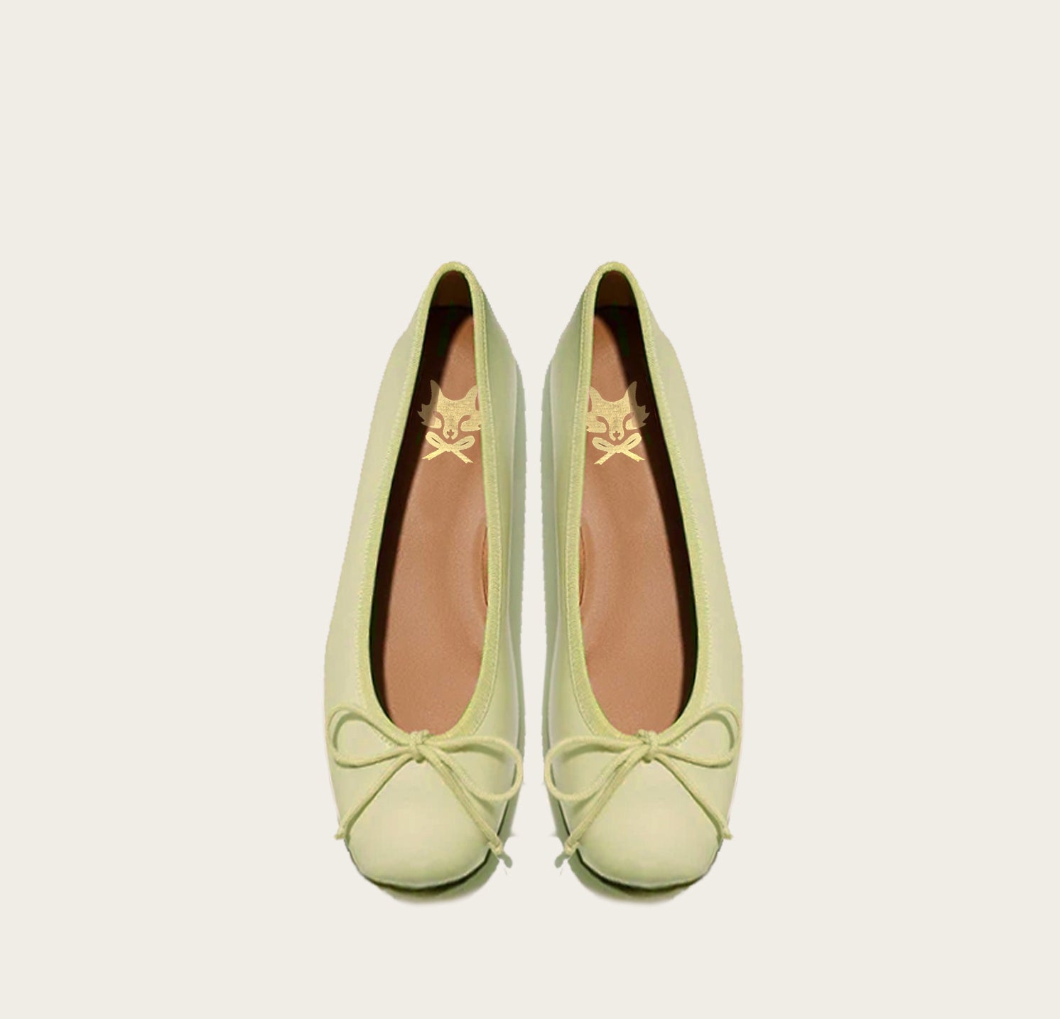 MINKY BALLET Flats - FRENCH GREEN