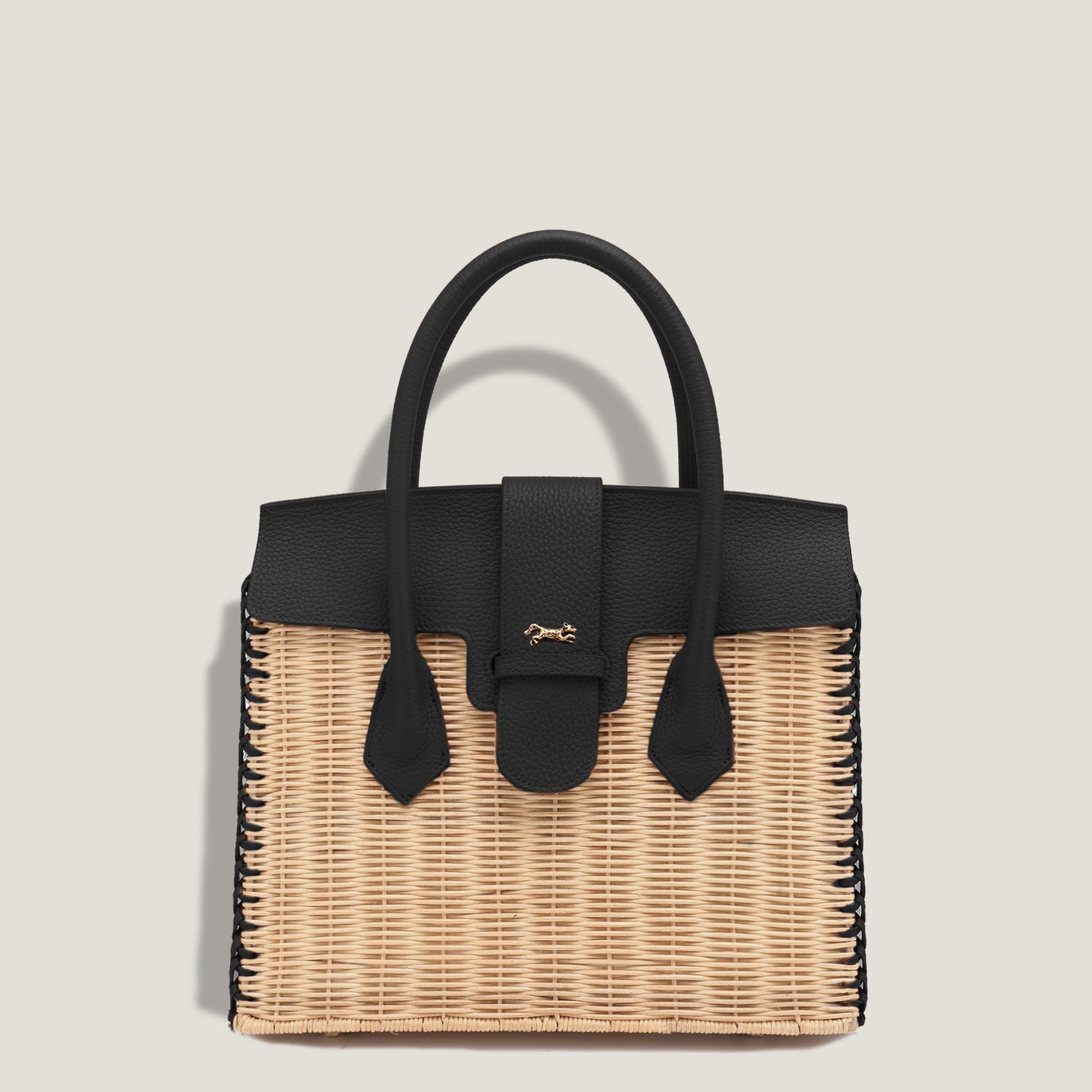 THE CARLTON  BASKET - NOIR