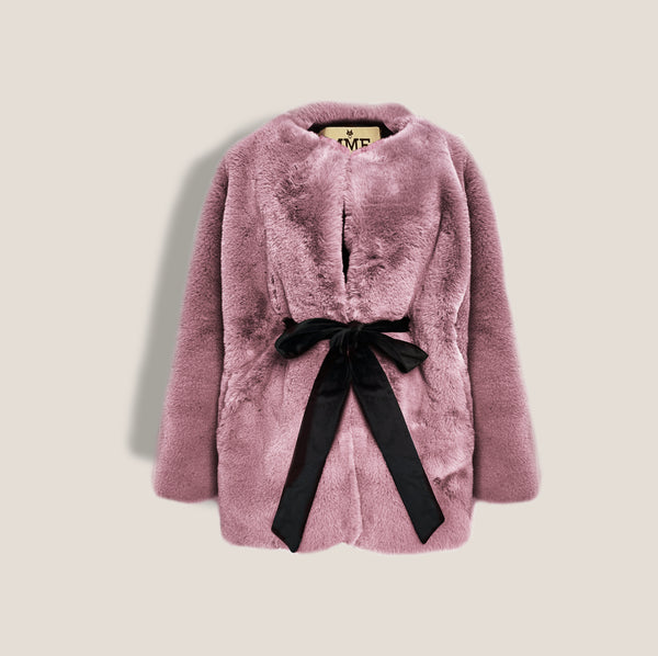 Mme.MINKMME. DARCY Jacket -  WINTER  PINK