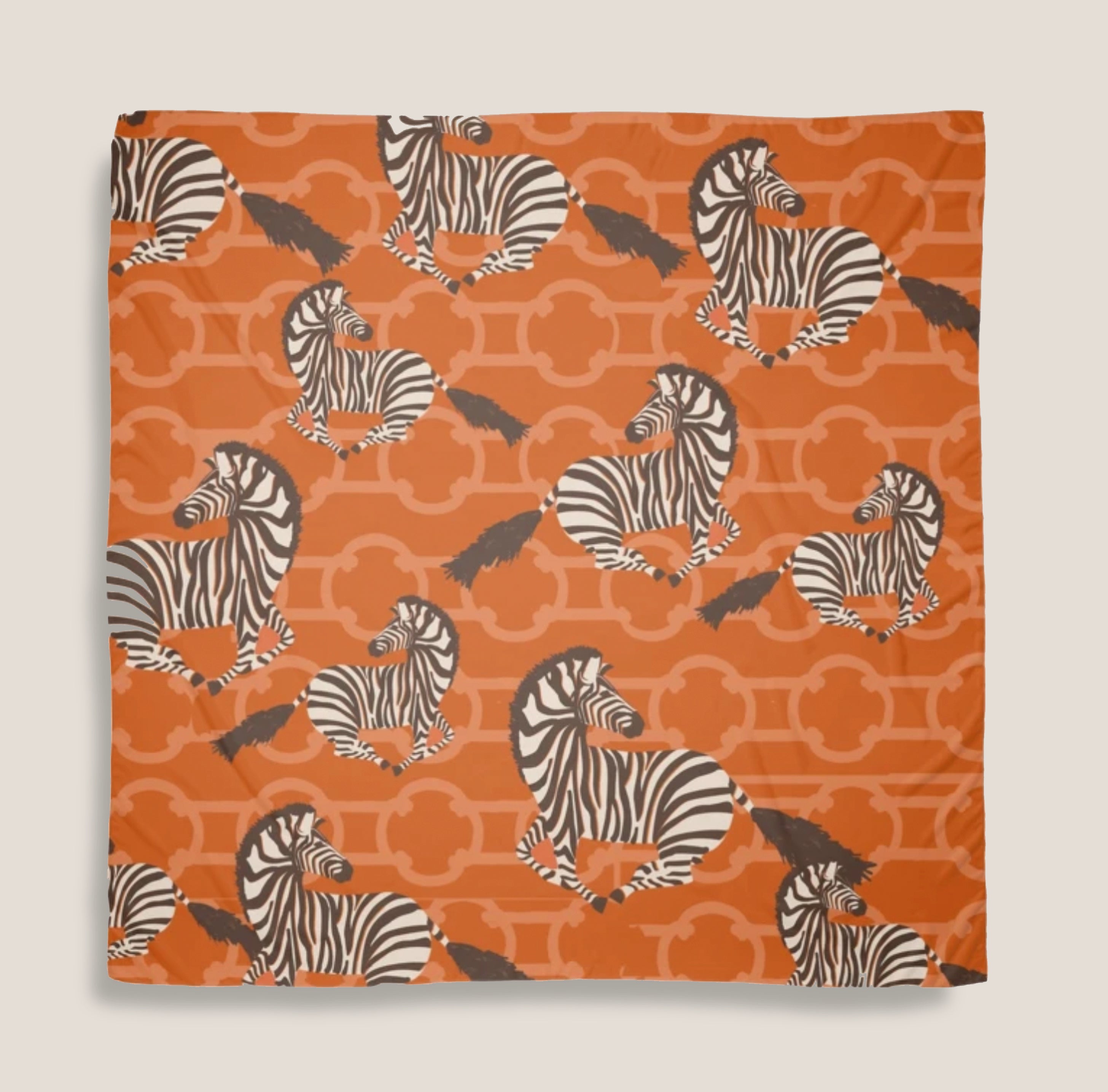 MME. SIGNATURE BEACH SCARF COVERUP - Zebra  Legacy