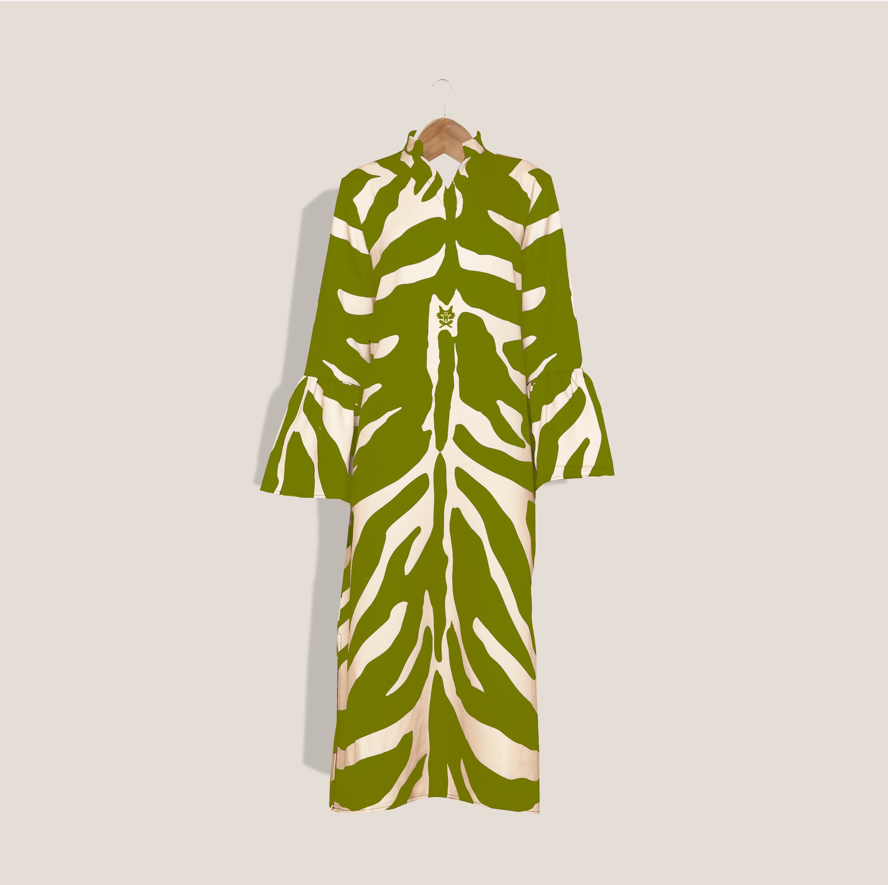 MME. "ZEBRA"  PALM BEACH Dress - MOSS