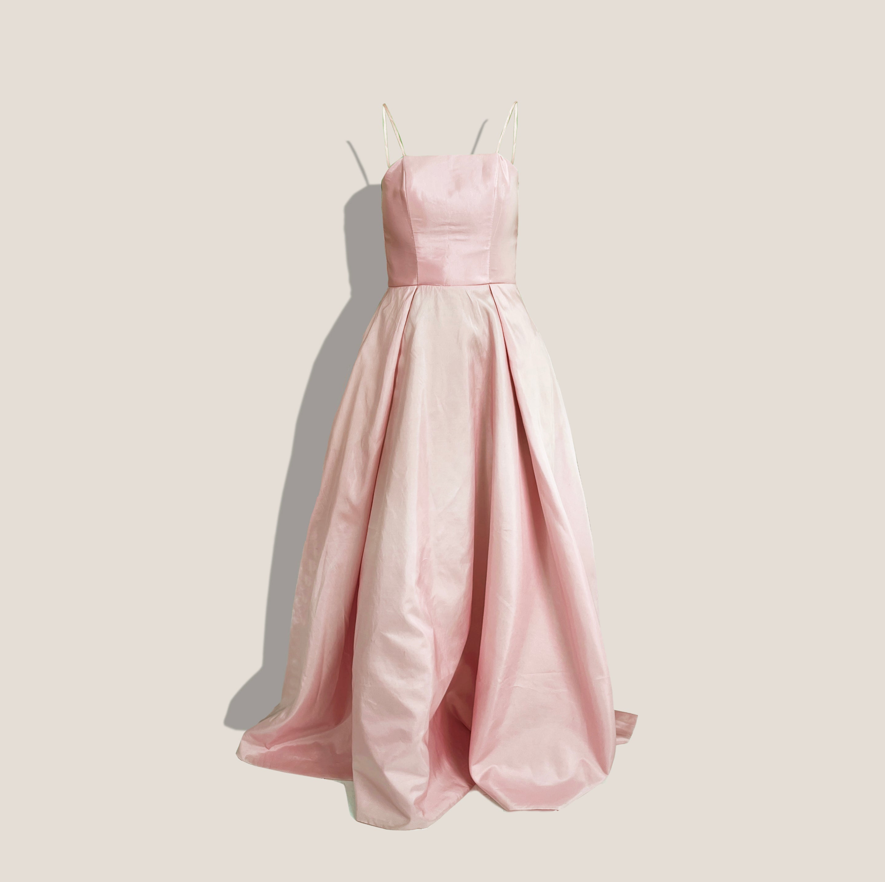 MME. Gwyneth Garden Dress  - BARELY PINK