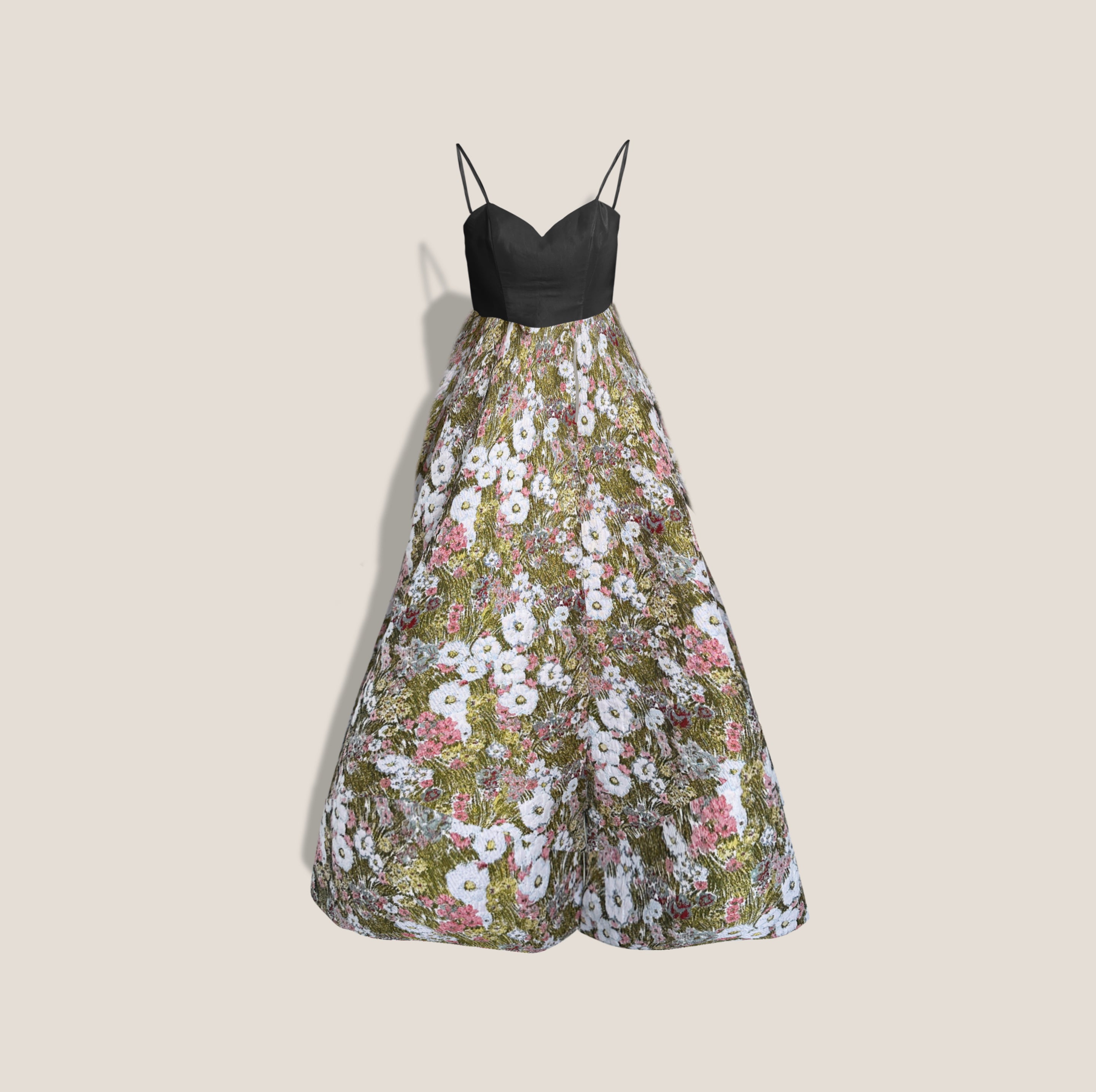 MME. SECRET GARDEN PARTY DRESS  - MOSS