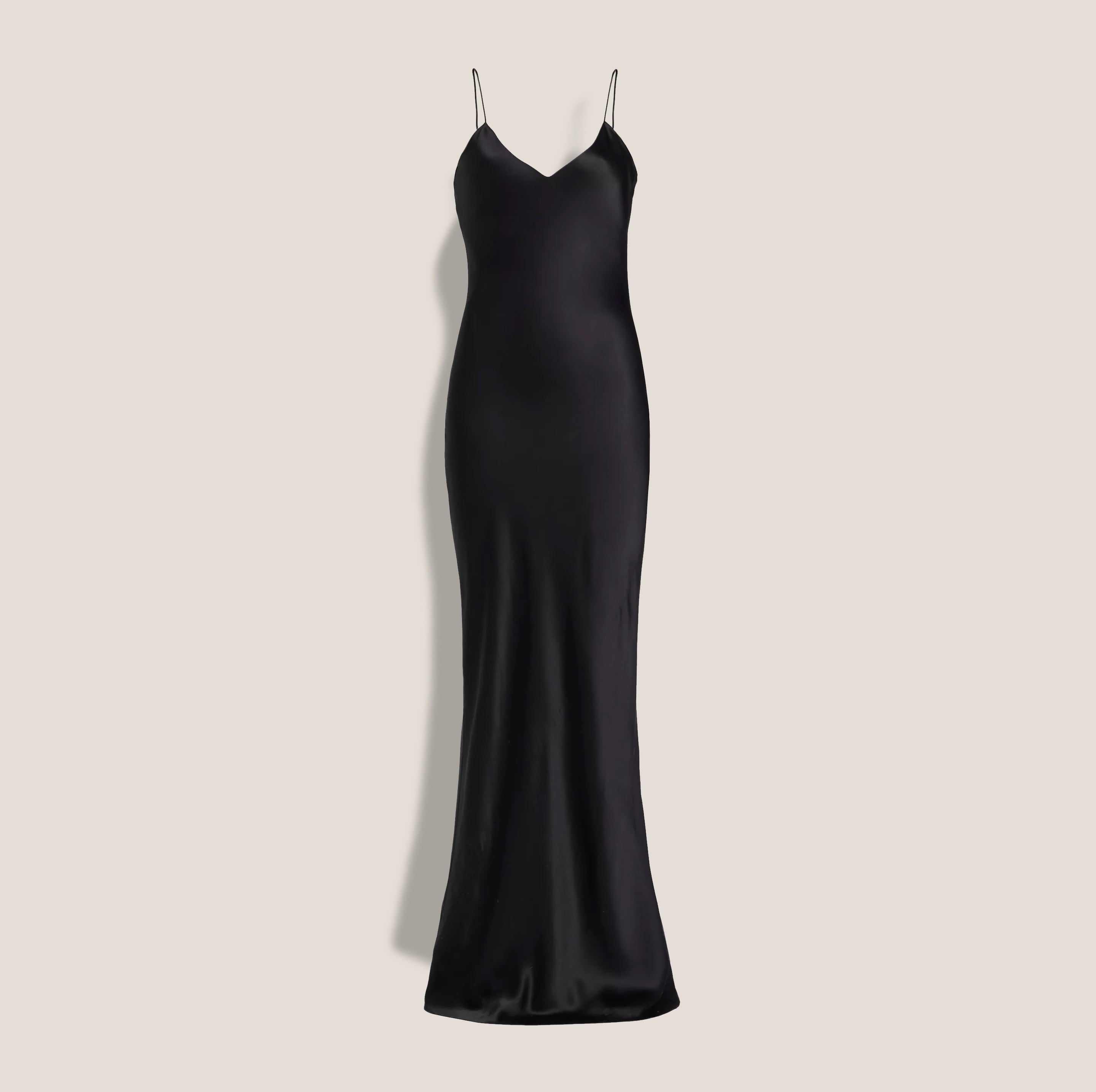 MME.MINK "SLIP" Dress - NOIR