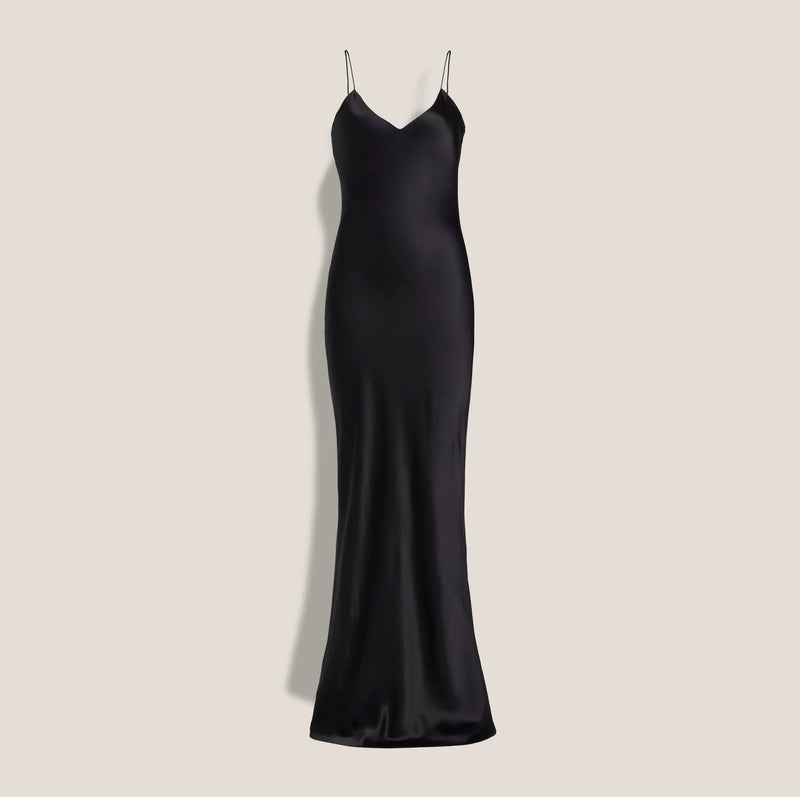 Mme.MINKMME.MINK "SLIP" Dress - NOIR