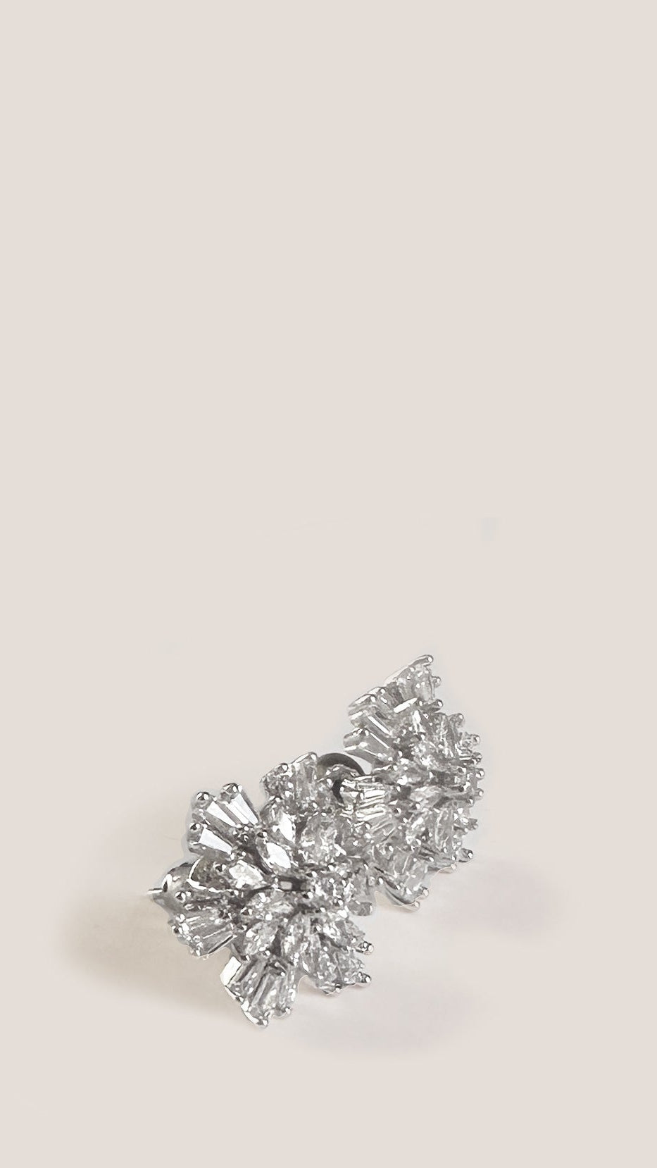 MME.MINK SNOWFLAKE Earrings
