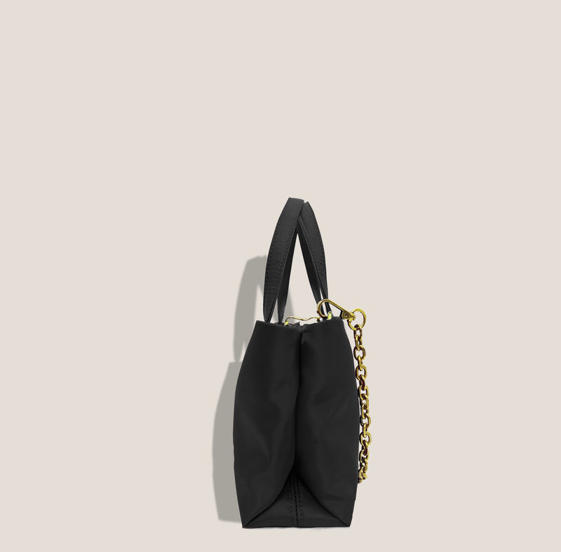 Mme.MINKMME. ELOISE TOTE - NYLON NOIR