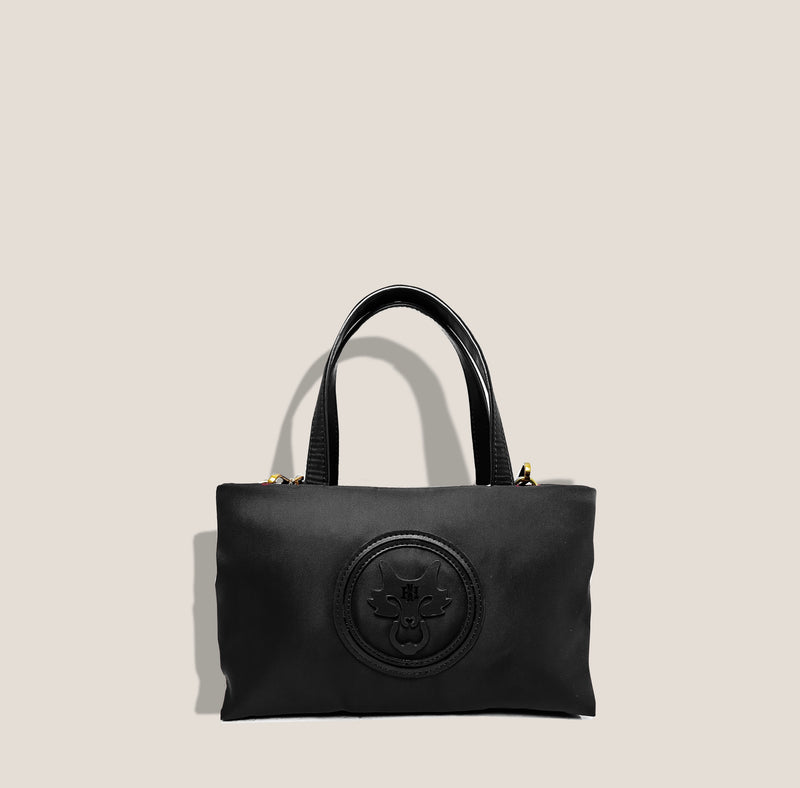 Mme.MINKMME. ELOISE TOTE - NYLON NOIR