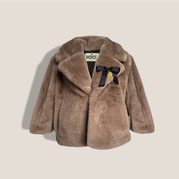 Mme.MINKMME. JANE JACKET - FAWN