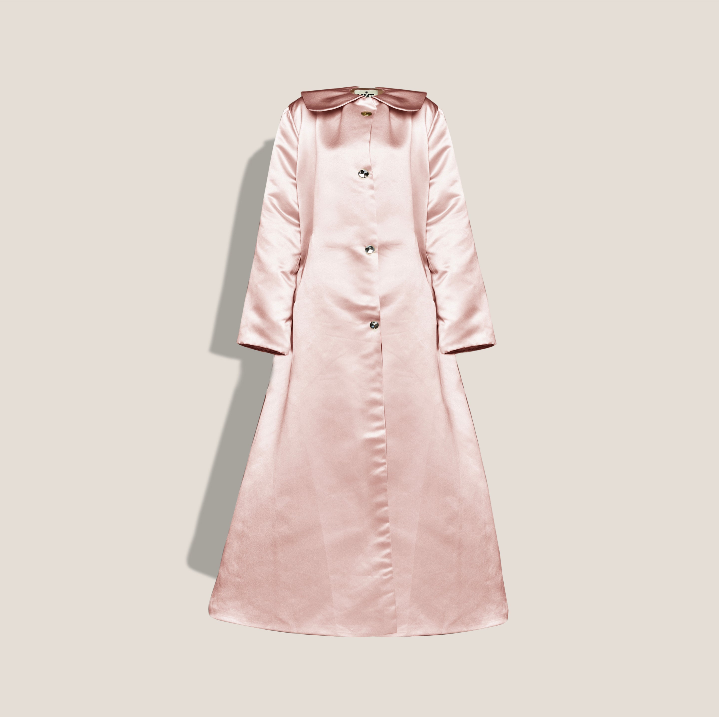 MME.MINK OPERA COAT - OPERA PINK