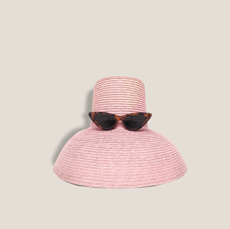 Mme.MINKThe “GIGI” LEGACY Hat - ROSE