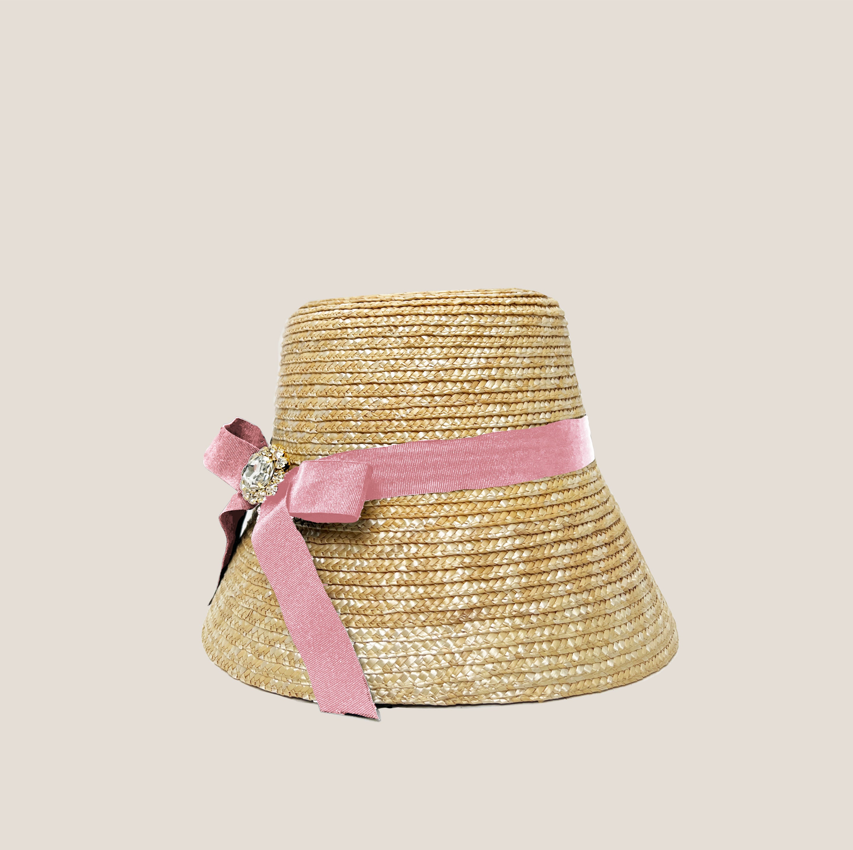 MME. "MUFFY" Hat  - ROSE