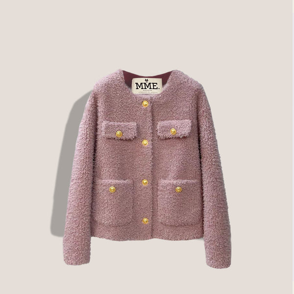 Mme.MINKMME. EMILY JACKET - ROSE