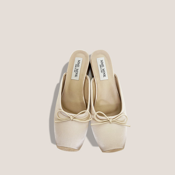 Mme.MINKMINKY Signature BALLET Heals - Creme