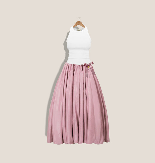 Mme.MINKMME. GRACE Skirt - Reversible ROSE*