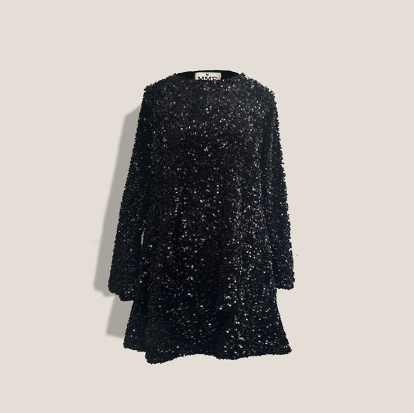 Mme.MINKMME. SEQUIN "CHEERS" DRESS