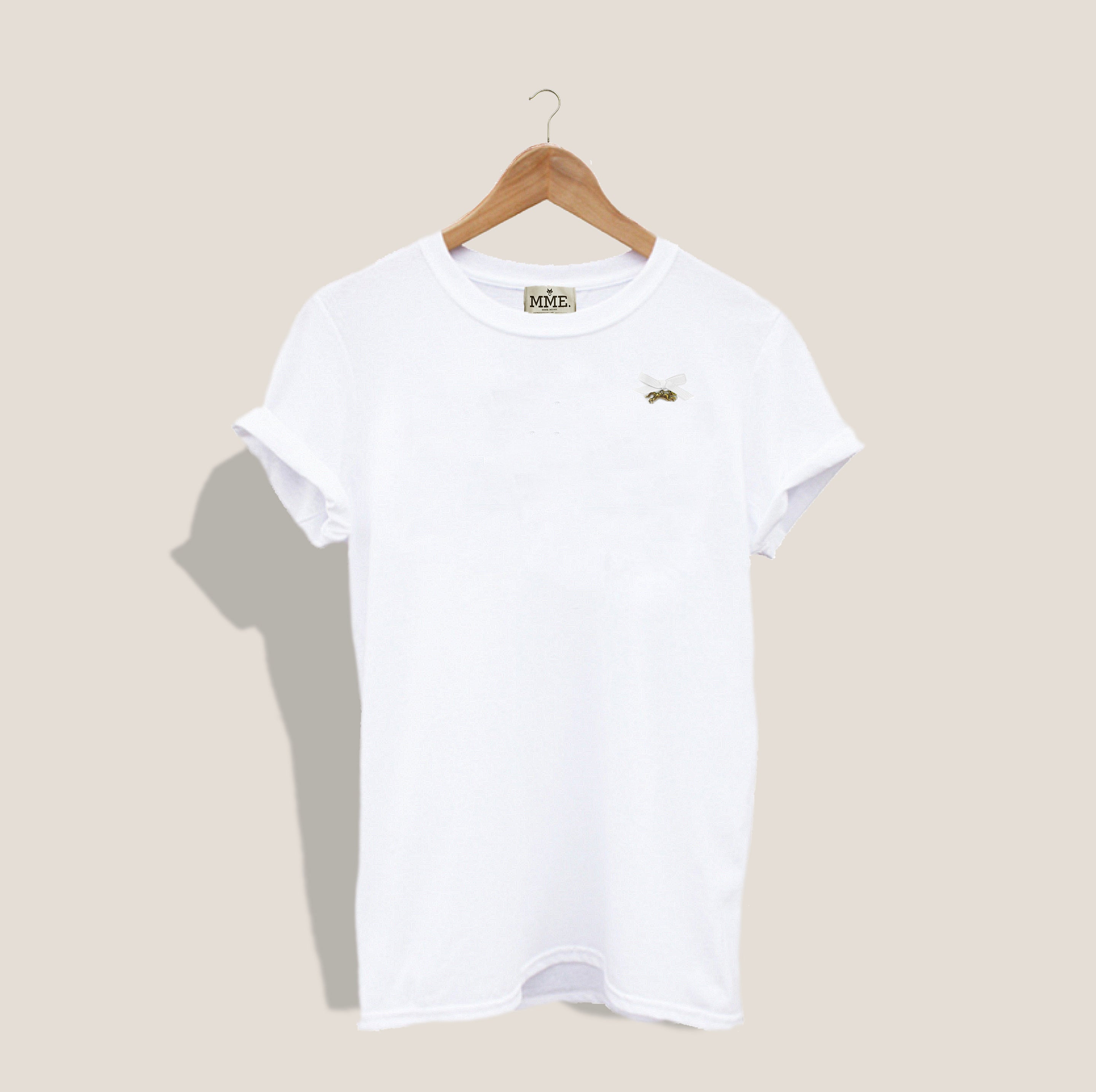 MME.MINK Legacy Tee - BLANC