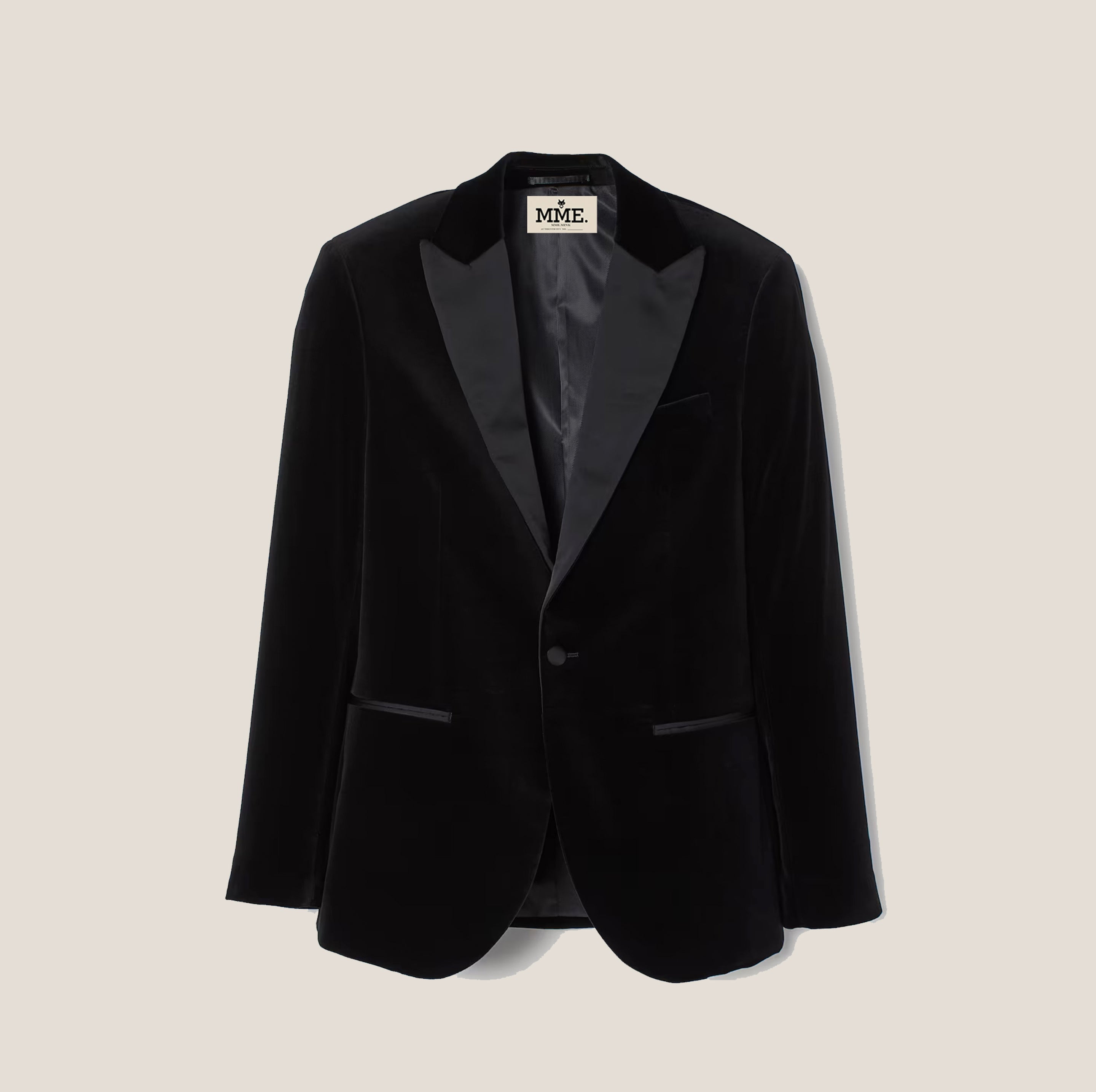 MME.MINK "TUXEDO" JACKET