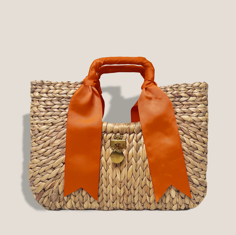 Mme.MINKMME. FOREVER HOLIDAY BENTLEY TOTE -  CLEMENTINE