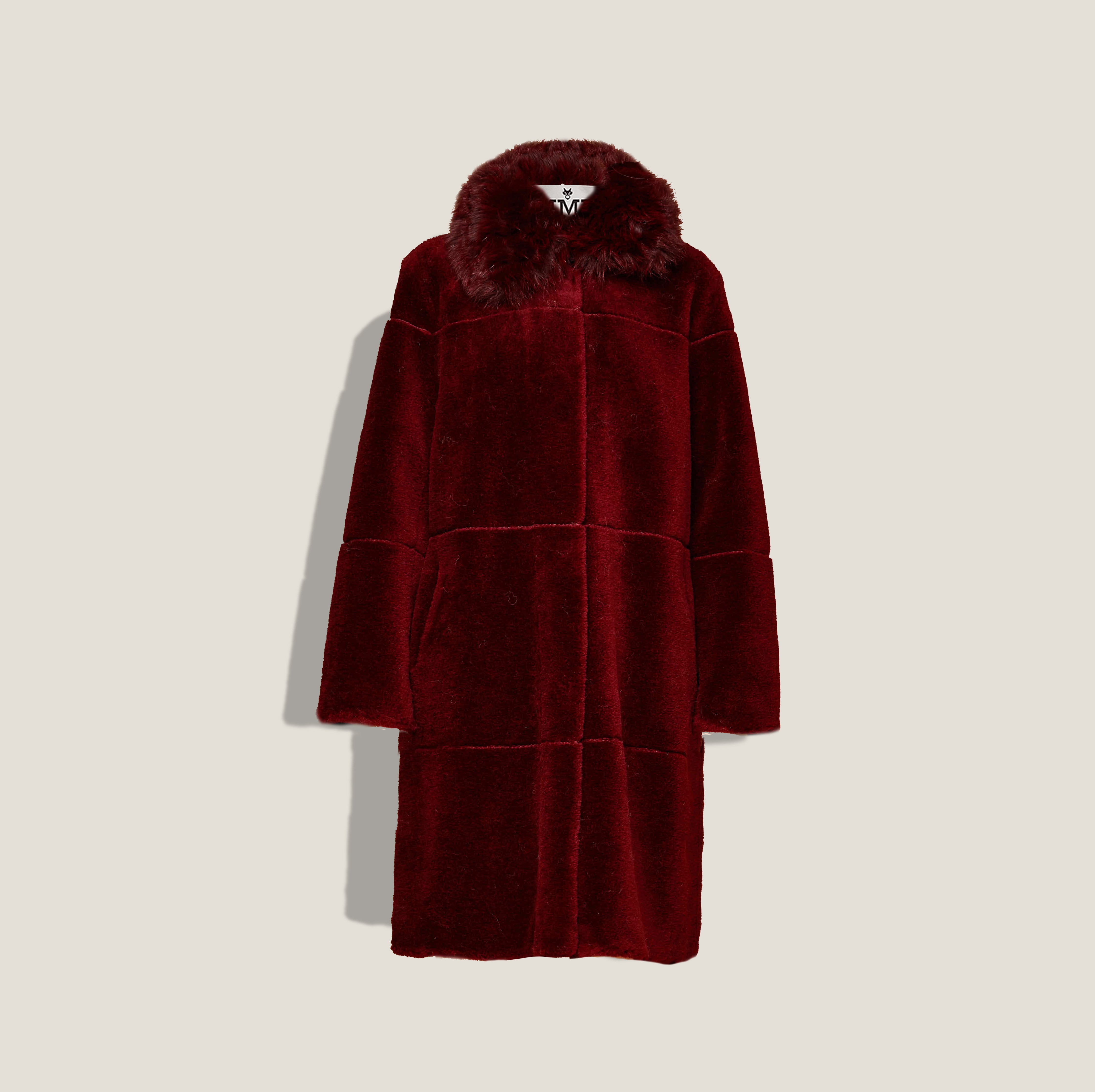 MME. TURLINGTON COAT - ROUGE