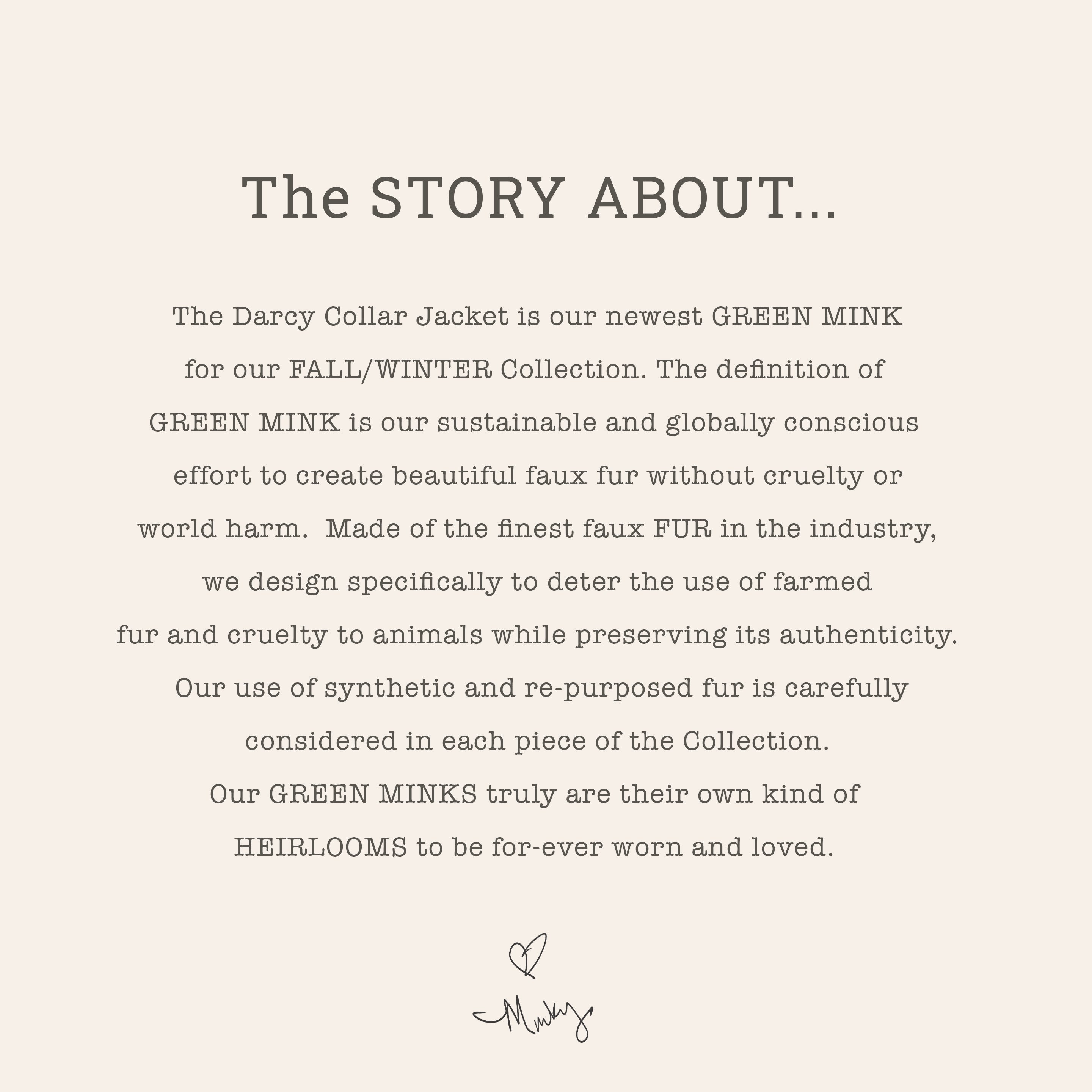 MME. DARCY - Collar Jacket -  COGNAC