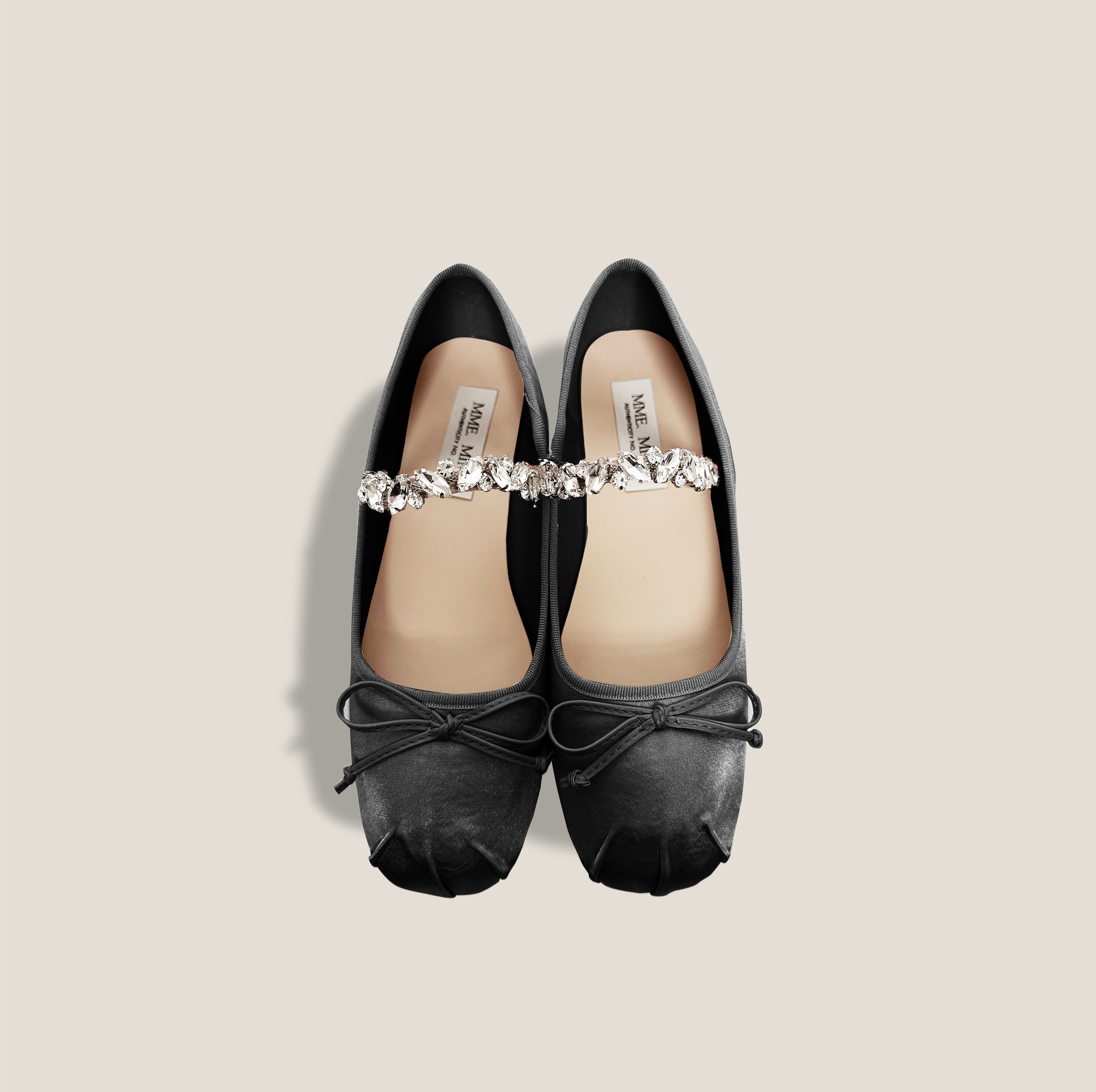 MINKY Signature BALLET Flats - NOIR