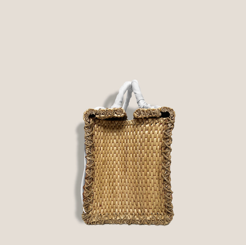 Mme.MINKTHE GIGI MINI BASKET -  BLANC