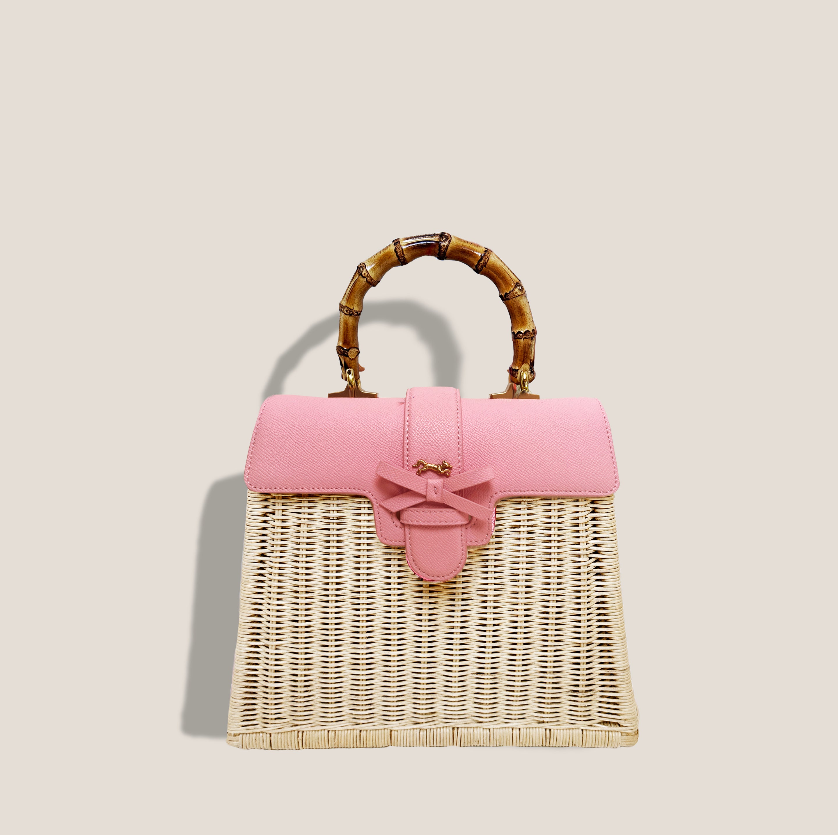 MME. CARLTON MONACO BAG - ROSE