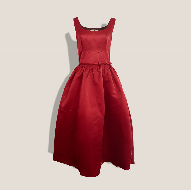 Mme.MINKMME.MINK SCALA DRESS - RUBY