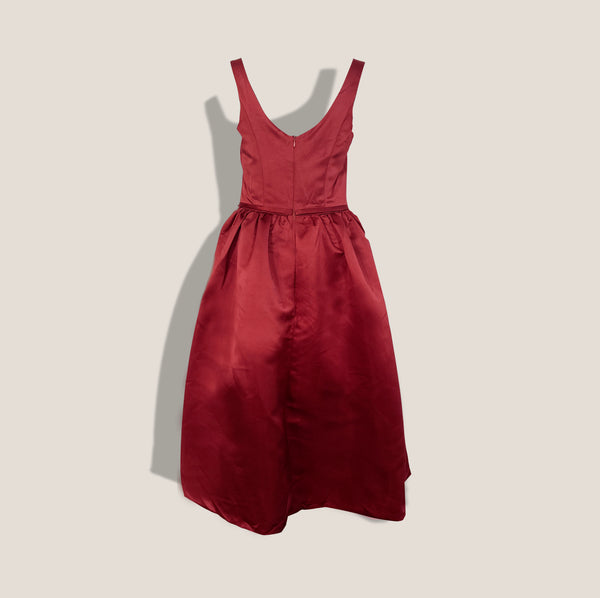 Mme.MINKMME.MINK SCALA DRESS - RUBY