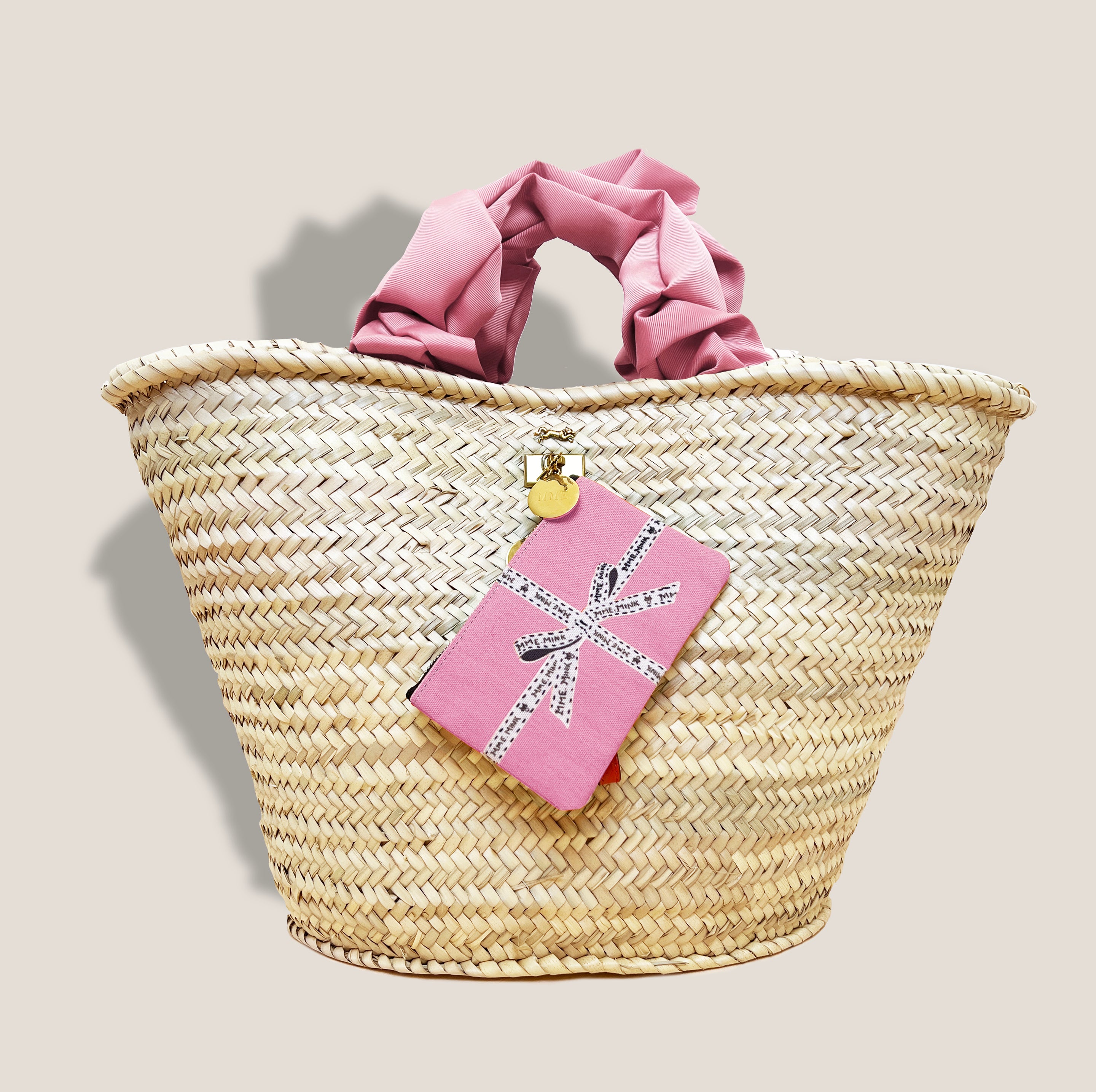 MME. BEACH BIRK TOTE - ROSE*