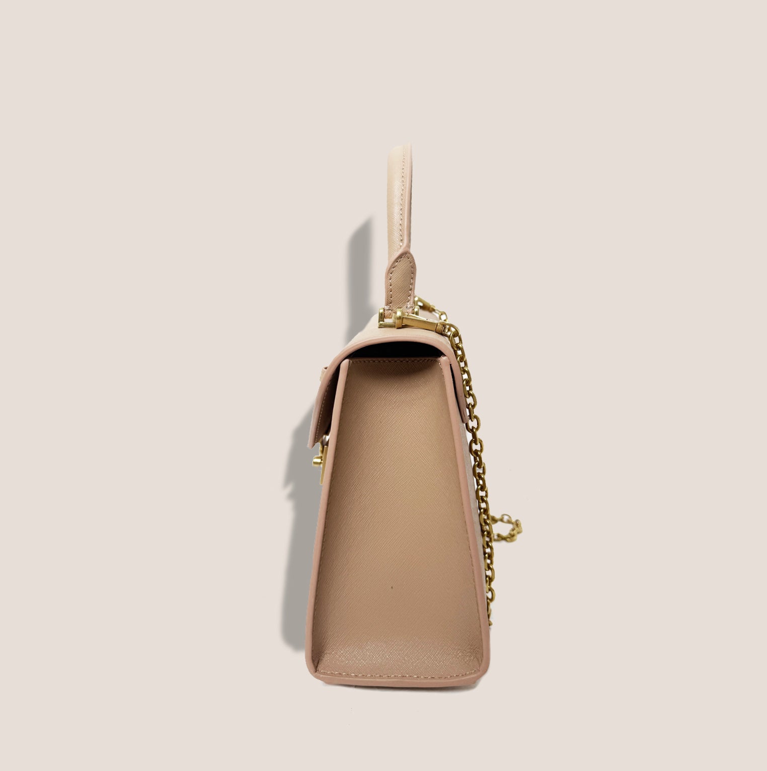 MME. AUDREY BOW Bag - NUDE